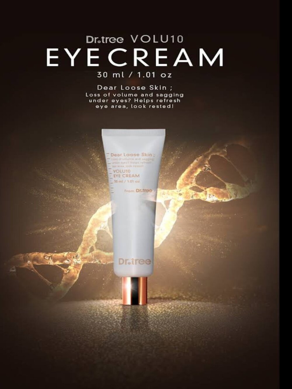 BRAND NEW IN BOX Dr. tree Volu 10 Korean Eye Cream for Loose Skin 30ml